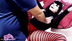 Hot Goth Stepsister Fucked