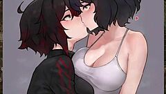 ruby and blake train you in rwby hentai femdom joi denial feminization petplay 😈🖤