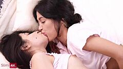 Polina Sweet and Kris the Foxx are so slutty in this hot threesome with a well-hung guy!