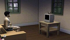 Stepmother and stepson are alone for the night in this 3D animated porn video