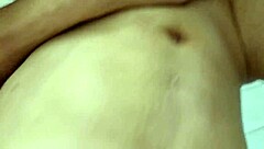 Young blond twink meets two muscled hunks for bareback anal