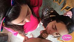 Three amateur girls from Chile in hot action