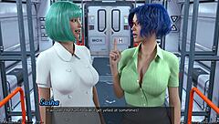 Hot Indian MILF in space: Curvy beauty in a tight outfit