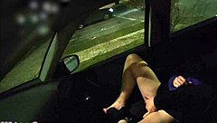 Dogging My Wife In Public Car Parking Stranger Masturbates Her Pussy Until She Squirts Caught By Voyeur P1 Misscreamy
