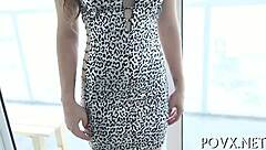 Tiny teen slut handles rough hardcore with tight pussy