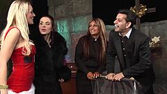 horny nuns cut loose and have a crazy anal orgy in church