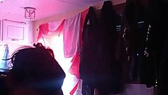 She's sucking a deep load - can you handle the sight?