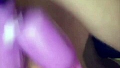 This stylish brunette enjoys masturbating to great orgasm