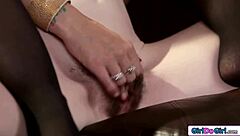 Dominant stepmom forces stepdaughter to lick in wild session. Curious?