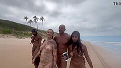 fui pra praia de nudismo na bahia pra dar pros pirocudos