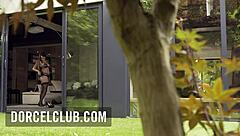 Cara St Germain, French Escort, Shows Off Big Tits At Home