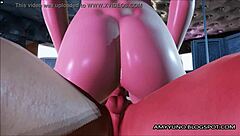 Cute redhead girlfriend rides boyfriend