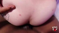 Jade Wilde in a hot threesome with a big black cock double penetration