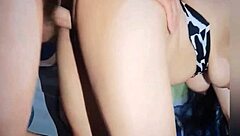 Latina Mother-In-Law Relaxes And Lends Spot For Intimate Moment