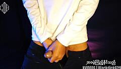 Stepsister Gives Handjob To Brother