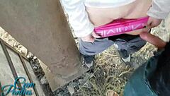 Amateurs Engage In Public Handjob And Creampie Near Trains