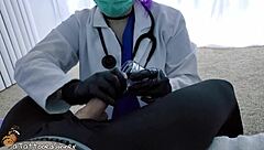Hospital fetish scenes with a 3some and a big cock