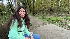 A Walk In The Forest Ends With Sexy Guide Girl Fuck