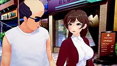 3d animated couple banging hard with big teen ass