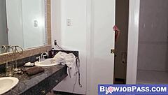 Cocksucking milf Lexi Foxy gets facial from stepson