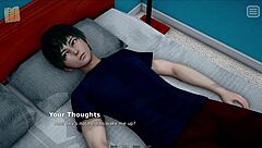 My former bully is now my lover in a visual novel game
