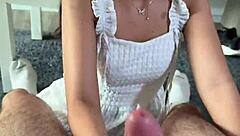 Huge creampie fills cute Thai slut's ass.