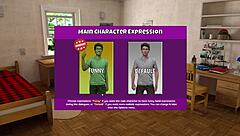 3D game with huge tits and big boobs, a new type of hentai