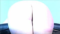 Redhead amateur punishes submissive tiny 18+ with spanking