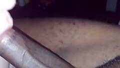 sucking a big black cock