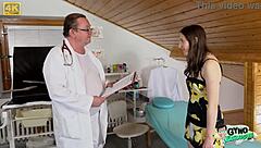 Shy Teen 18+ Eleanor Fingered In Gynecologist Exam