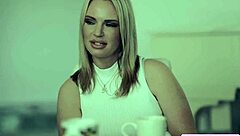 Three busty lesbians lick and finger each other's pussies