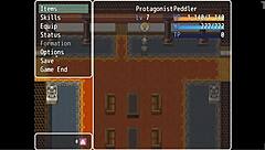 Exploring Mirenas Manor hentai game episode 1 with bath scene and large witch features