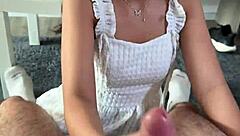 Huge creampie fills cute Thai slut's ass.