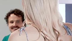 I feel the rough passion as paige and kay use the stud