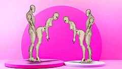 uhh, i mean, twins bangin' hot chicks in this vid!