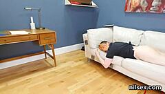 I bring kinky teen to anal madhouse for therapy.