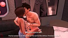 Tipsy Stars Kiss In 3D Hentai?