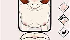 Big boobs and round ass babes in 3D animated porn video