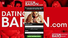 Gothic teen Doreen sucks dick, she says in european reality scene