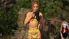 Beautiful Blonde Gives Outdoor Footjob in Dreamland!