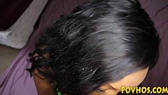 Black Teen 18+ Babe's Big Round Ass Gets Intense POV Plowing