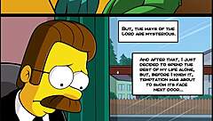 Marge's cheating antics get her a steamy gangbang