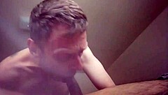 Overwhelmed by huge cocks