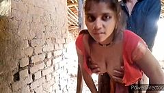 Desi hot bhabhi gets her ass fucked hard in doggy style