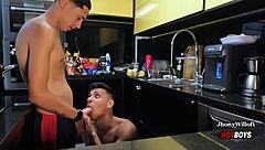 Muscular brother-in-law hetero fucks me hidden with big cock!