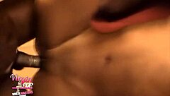 Sexy ebony amateur gets roughly gang banged and squirts wildly!