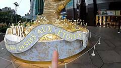 pov vlogging with sexy taiwanese model