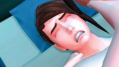 The Sims 4 episode 1 features a couple in passionate sex scene