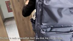 Sharing a hotel bed with a coworker leads to sex