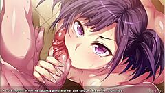 zero chastity embarks on a sultry summer holiday adventure, part 5, filled with blowjob and creampie scenes in hentai style